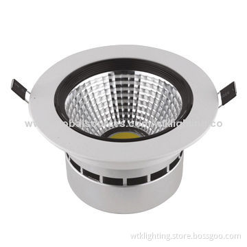 LED 3-12W COB Downlight, Non-dimmable or Dimmable, 110lm/W Luminous Efficacy, CE-certified